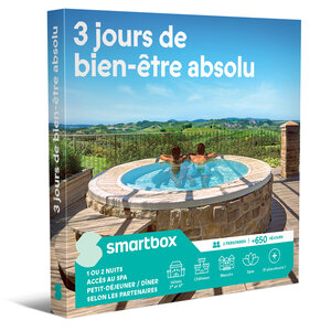 SMARTBOX - Coffret Cadeau 3 jours de bien-être absolu -  Séjour