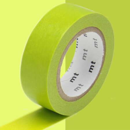 Masking Tape MT 1 5 cm Uni vert anis