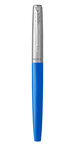 PARKER Jotter Originals stylo roller, bleu, attributs Chromés, Recharge noire pointe fine, sous blister