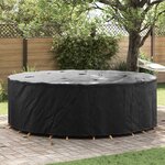 vidaXL Housse pour mobilier d'extérieur 279 x 279 x 85 cm Tissu 210D