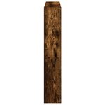 vidaXL Étagère cube murale 7 compartiments chêne fumé bois ingénierie