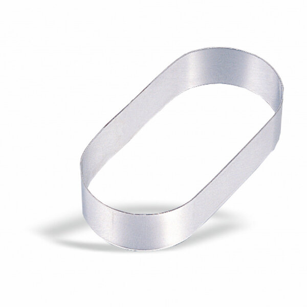 Moule à gâteau ovale en inox l 25 cm - pujadas -  - inox