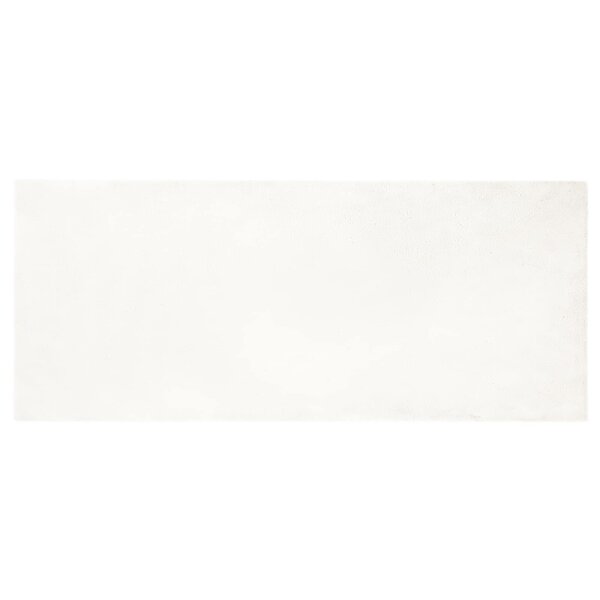 vidaXL Tapis en Fourrure Synthétique de Lapin Olite Crème 100 x 200 cm