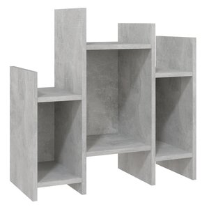 vidaXL Armoire latérale Gris béton 60x26x60 cm Aggloméré