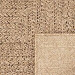 vidaXL Tapis ZIZUR beige 80x200 cm aspect de jute intérieur extérieur