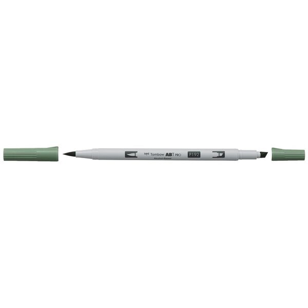 Marqueur base alcool double pointe abt pro 192 asperge tombow