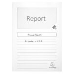 Paquet De 100 Chemises À Fenêtre Super 160g/m2 - 22x31cm - Blanc - Exacompta