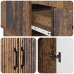 vidaXL Buffet Bois ancien 66 x 34 5 x 92 cm Bois d'ingénierie