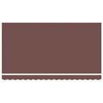 vidaXL Auvent Rétractable Marron et Anthracite