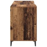 vidaXL Bureau Bois ancien 140 x 50 x 75 cm Bois d'ingénierie