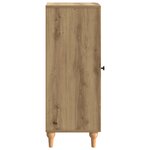 vidaXL Buffet Chêne artisanal 33 x 34 5 x 90 cm Bois d'ingénierie
