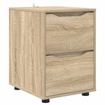 vidaXL Armoire de rangement Chêne Sonoma 40 x 48 x 57 cm