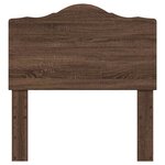 vidaXL Tête de lit Chêne brun 100 cm Bois d'ingénierie