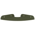 vidaXL Étagère flottante avec étagère 4 Pièces Vert olive 15 x 15 x 2 cm