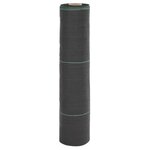 vidaXL Membrane anti-mauvaises herbes noir 0 5x150 m PP