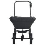vidaXL Épandeur Noir 47 x 82 x 75 cm PVC et Acier