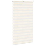 vidaXL Store zèbre beige marbré largeur du tissu 130 9 cm polyester