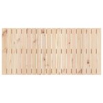 vidaXL Tête de lit murale 127 5x3x60 cm Bois massif de pin