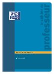 Cahier de Note Enseignant Piqué 44 p suivi de 7 classes 21x29 7 Couv. carte OXFORD