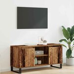 vidaXL Meuble TV Bois Ancien 104 x 35 x 50 cm Bois d'ingénierie