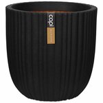 Capi Jardinière Urban Tube 35x34 cm noir KBLT932