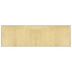 vidaXL Tapis rectangulaire naturel clair 60x200 cm bambou