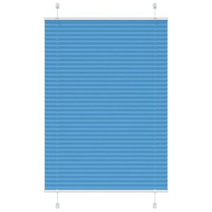 vidaXL Store plissé bleu 90x150 cm largeur du tissu 89 4 cm polyester