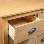 vidaXL Buffet Hill 79x40x80 cm Bois de pin solide