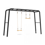 Portique Large TT (Balançoire en bois + Trapeze)