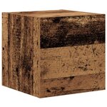 vidaXL Ensemble meuble TV 10 Pièces Bois ancien 30 5 x 30 x 90 cm