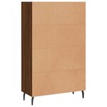 vidaXL Buffet haut chêne marron 69 5x31x115 cm bois d'ingénierie