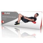 Pure2improve rouleau de massage gonflable rouge