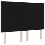 vidaXL Tête de Lit en Tissu Geometric Manuel Marron foncé 140 cm tissu