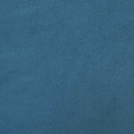 vidaXL Cadre de lit sans matelas bleu foncé 180x220 cm velours