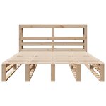 vidaXL Cadre de lit sans matelas 150x200 cm bois de pin massif