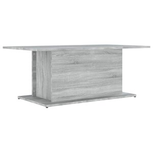 vidaXL Table basse Sonoma gris 102x55 5x40 cm Bois d'ingénierie