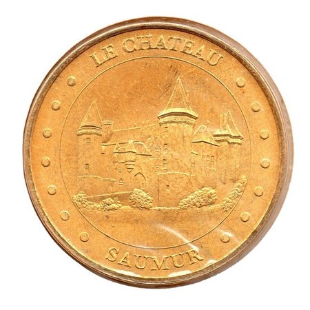 Mini médaille monnaie de paris 2009 - château de saumur