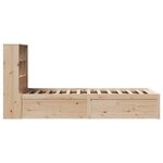 vidaXL Cadre de lit sans matelas 90x200 cm bois de pin massif