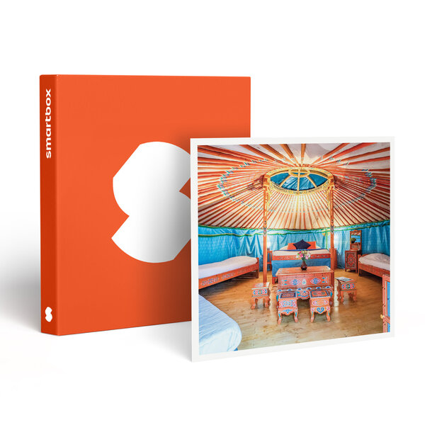 SMARTBOX - Coffret Cadeau 2 jours insolites en yourte avec vélos et panier apéritif près de Caen -  Séjour