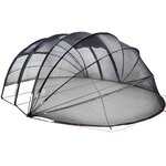 vidaXL Dôme de tente de piscine Transparent 538 x 440 x 204 cm