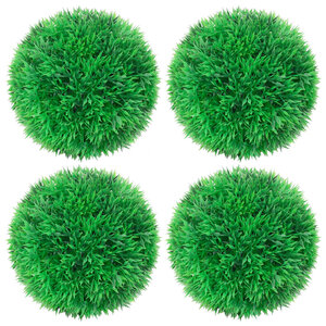 vidaXL Boules de buis artificielles 4 Pièces 12 cm