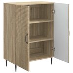 vidaXL Buffet Chêne Sonoma 66 x 34 5 x 89 5 cm Bois d'ingénierie