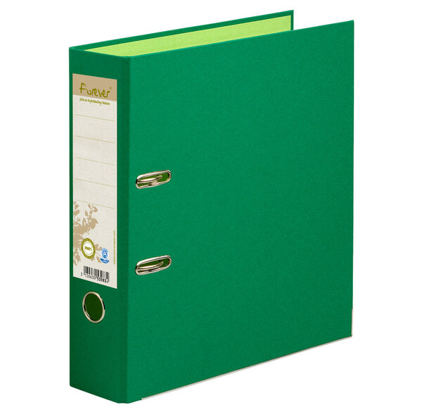 Classeur à levier D80mm Prem'Touch FOREVER vert EXACOMPTA