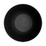 Pot de fleur Jazz Rond - Noir Ø 26 x hauteur 24 cm - Intérieur 100 recyclé