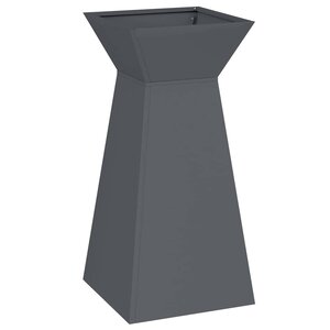 vidaXL Jardinière à pilier Anthracite 35 x 35 x 73 cm