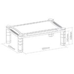Newstar support de moniteur/ordinateur portable 10"-32" réglable noir