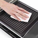 Princess gril à raclette en pierre avec 8 poêles 1300 w 162820