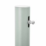 vidaXL Auvent latéral rétractable de patio 140x600 cm Noir
