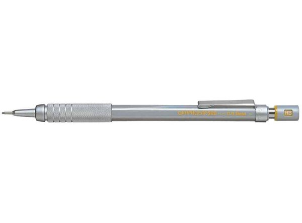 Porte-mine GRAPHGEAR 500  diamètre de mines: 0 3 mm x 12 PENTEL
