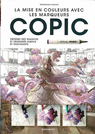 Livre : La mise en couleur avec les marqueurs COPIC